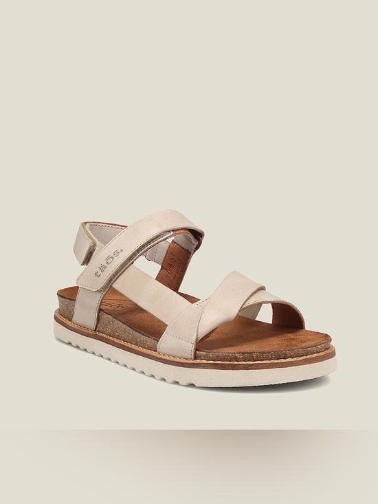 Taos Footwear Shoes - NEW TAOS SIDEWAYS SANDALS IN STONE 38 EU 7-7.5 US